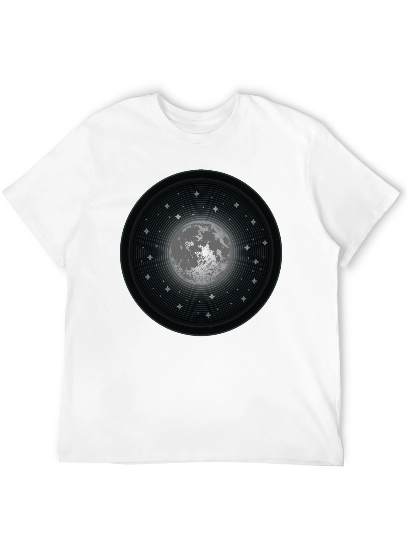 Astral Moon Graphic T-Shirt - Cosmic Style