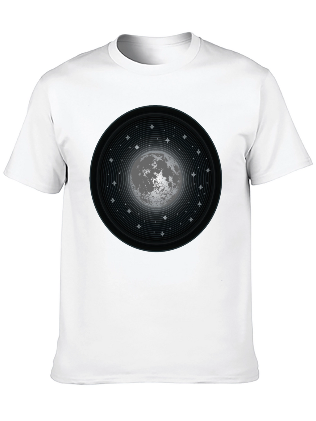 Astral Moon Graphic T-Shirt - Cosmic Style