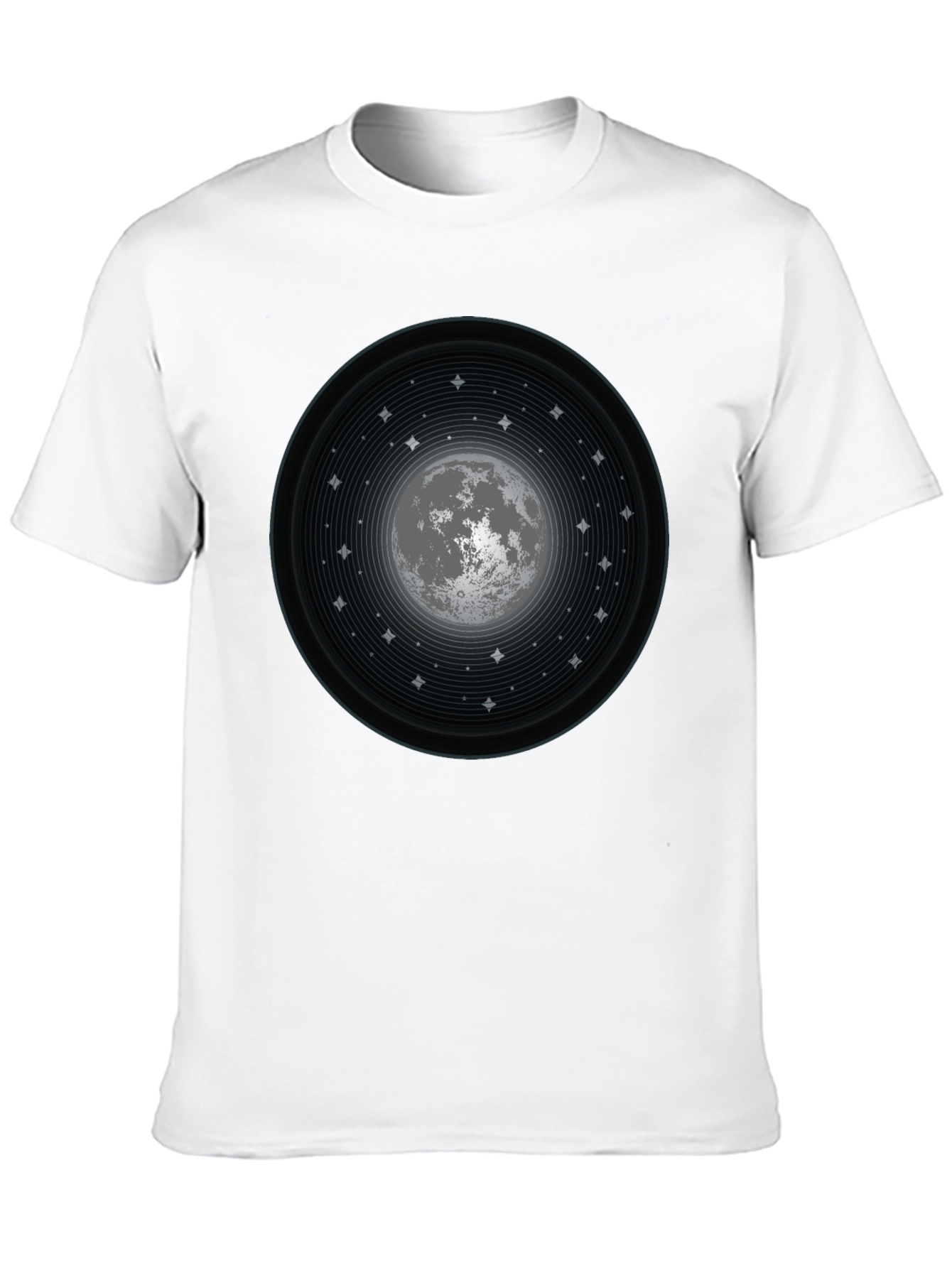 Astral Moon Graphic T-Shirt - Cosmic Style