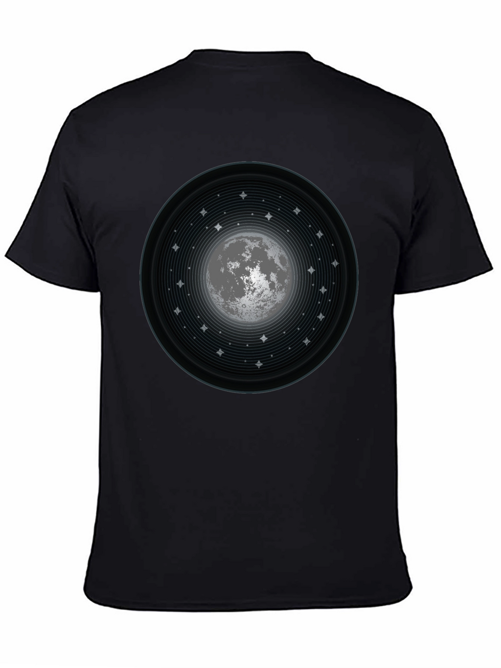 Astral Moon Graphic T-Shirt - Cosmic Style