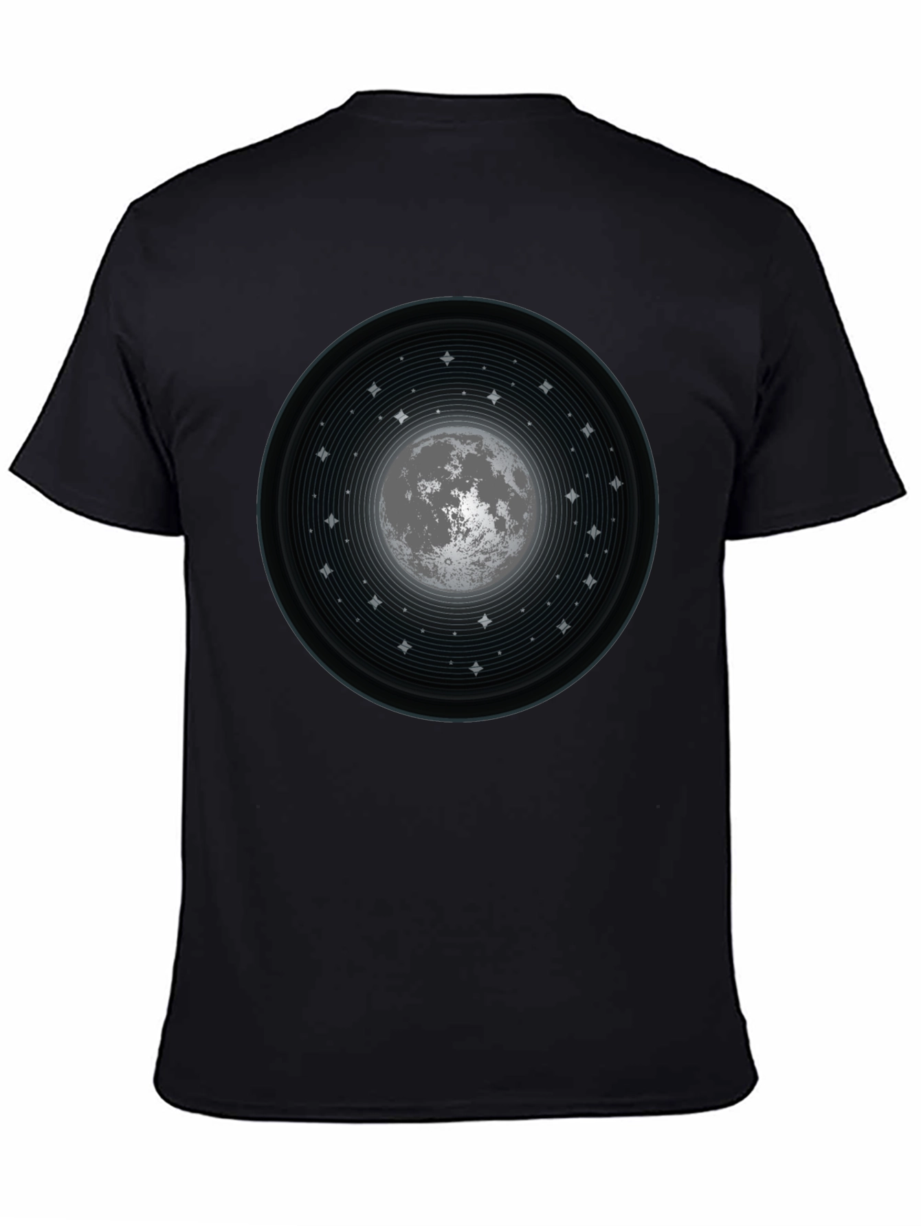 Astral Moon Graphic T-Shirt - Cosmic Style
