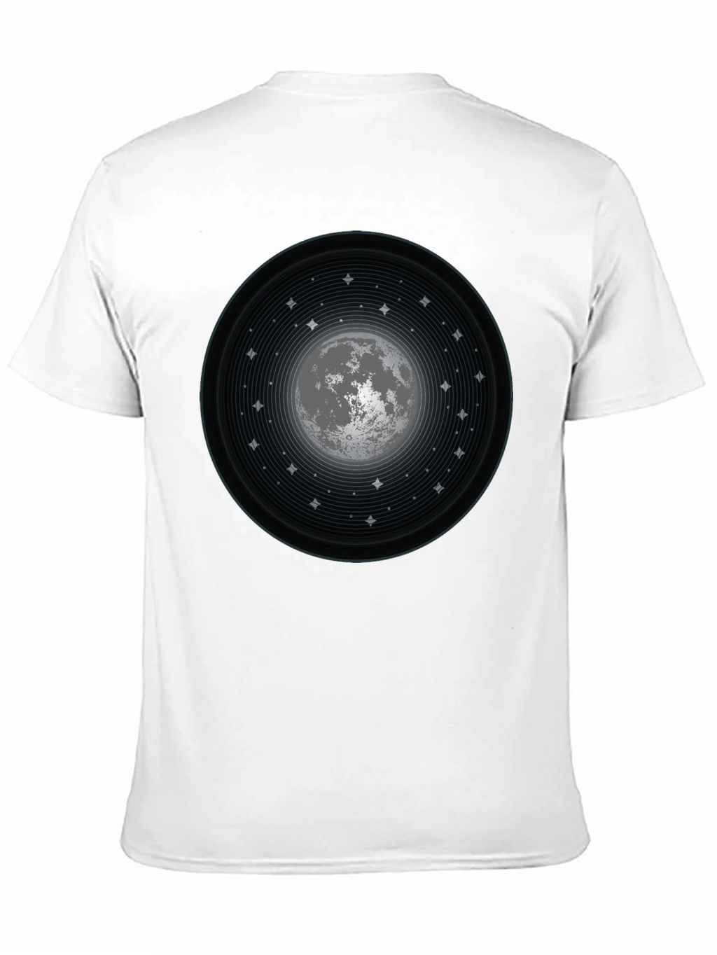Astral Moon Graphic T-Shirt - Cosmic Style