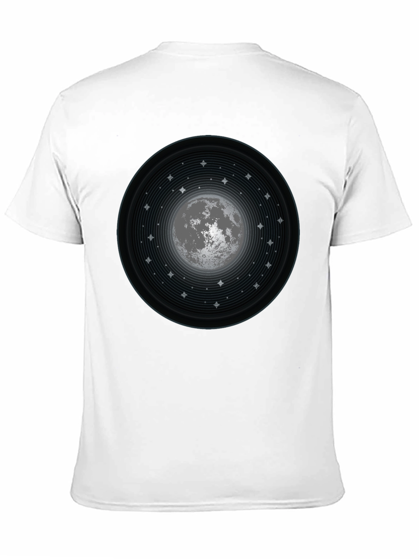 Astral Moon Graphic T-Shirt - Cosmic Style
