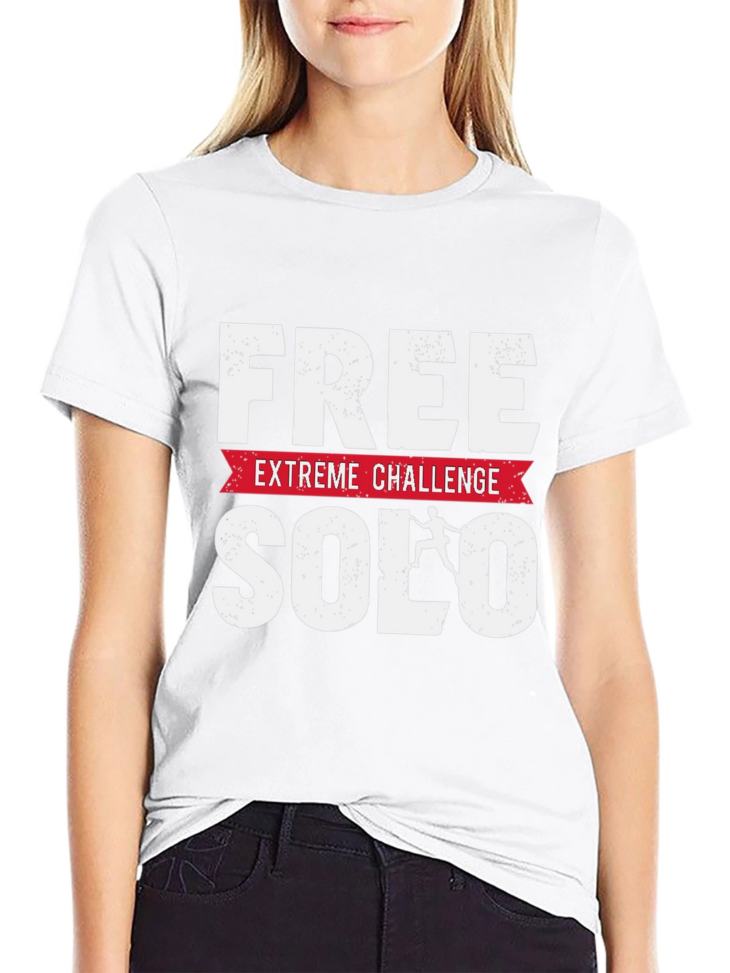 Free Solo Extreme Challenge Black T-Shirt
