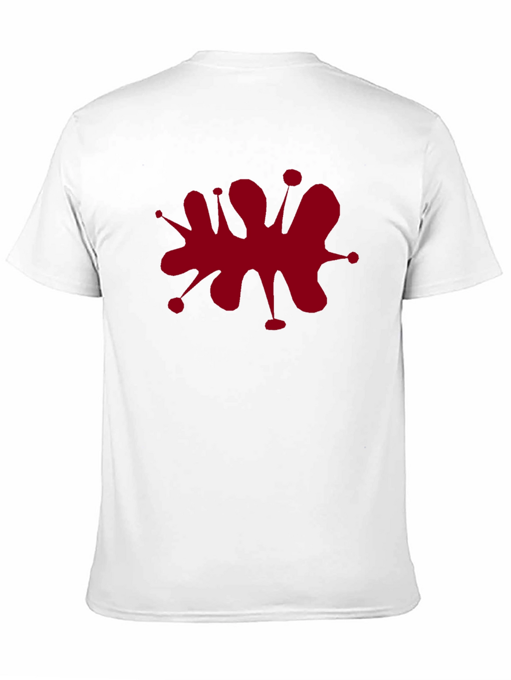 Red Splatter Graphic T-Shirt - Trendy Casual Wear