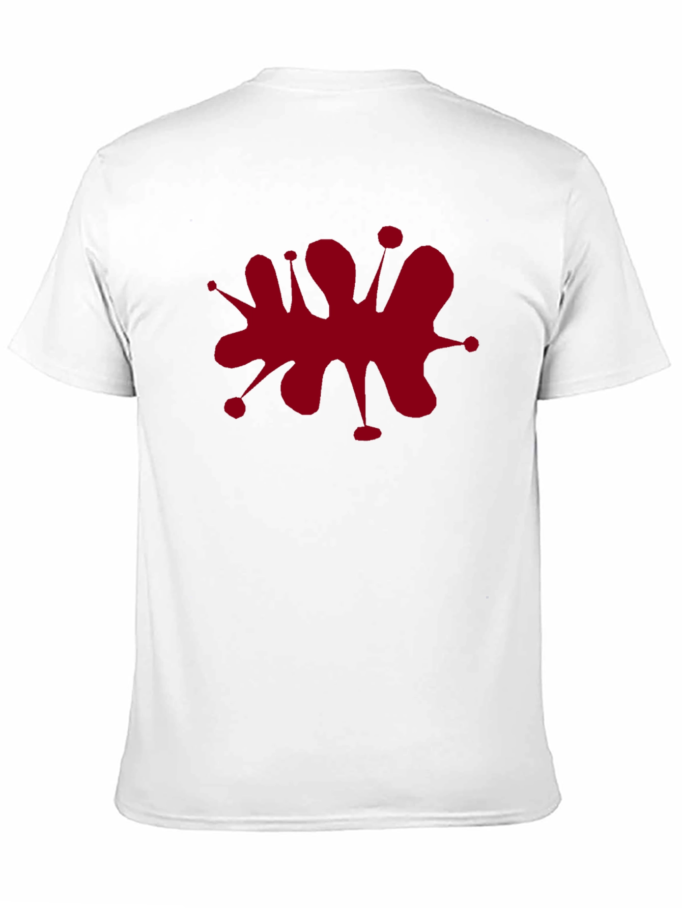 Red Splatter Graphic T-Shirt - Trendy Casual Wear
