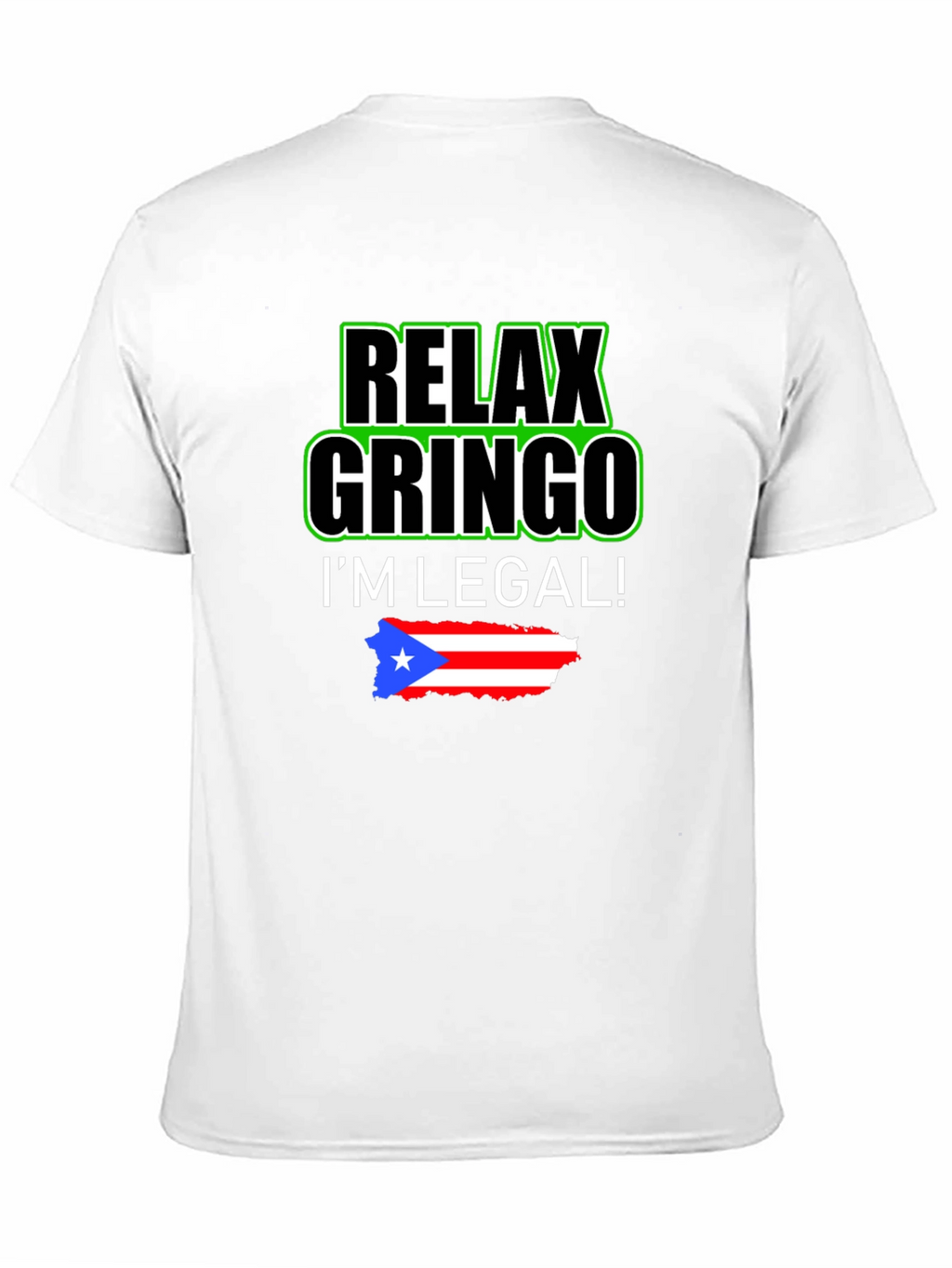 Relax Gringo Puerto Rico Pride T-Shirt