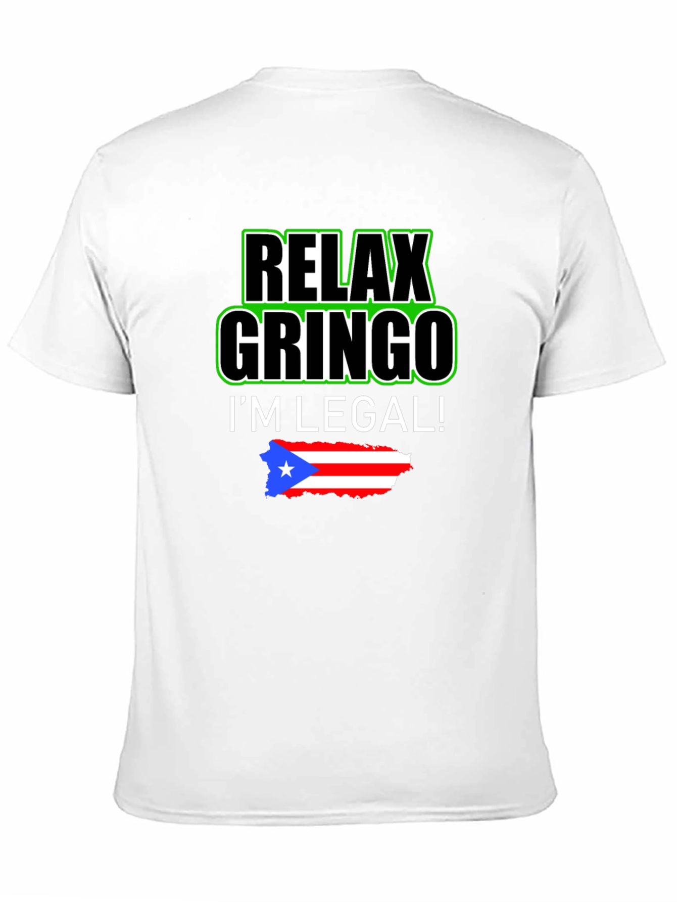 Relax Gringo Puerto Rico Pride T-Shirt
