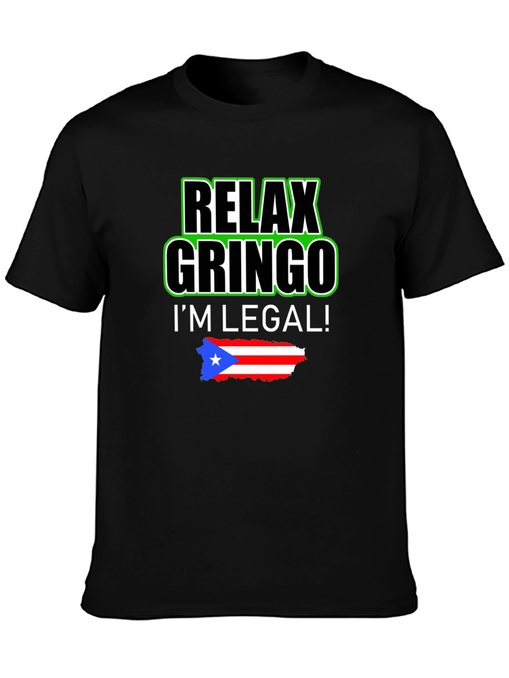 Relax Gringo Puerto Rico Pride T-Shirt