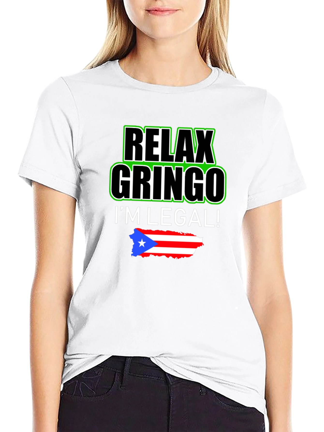 Relax Gringo Puerto Rico Pride T-Shirt