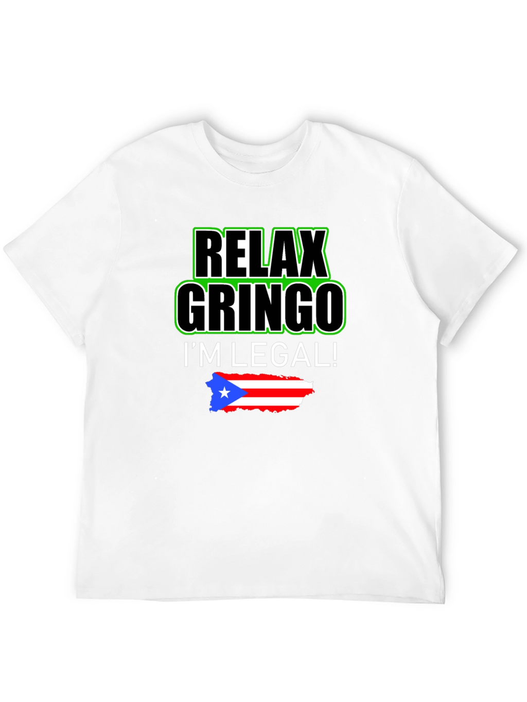 Relax Gringo Puerto Rico Pride T-Shirt