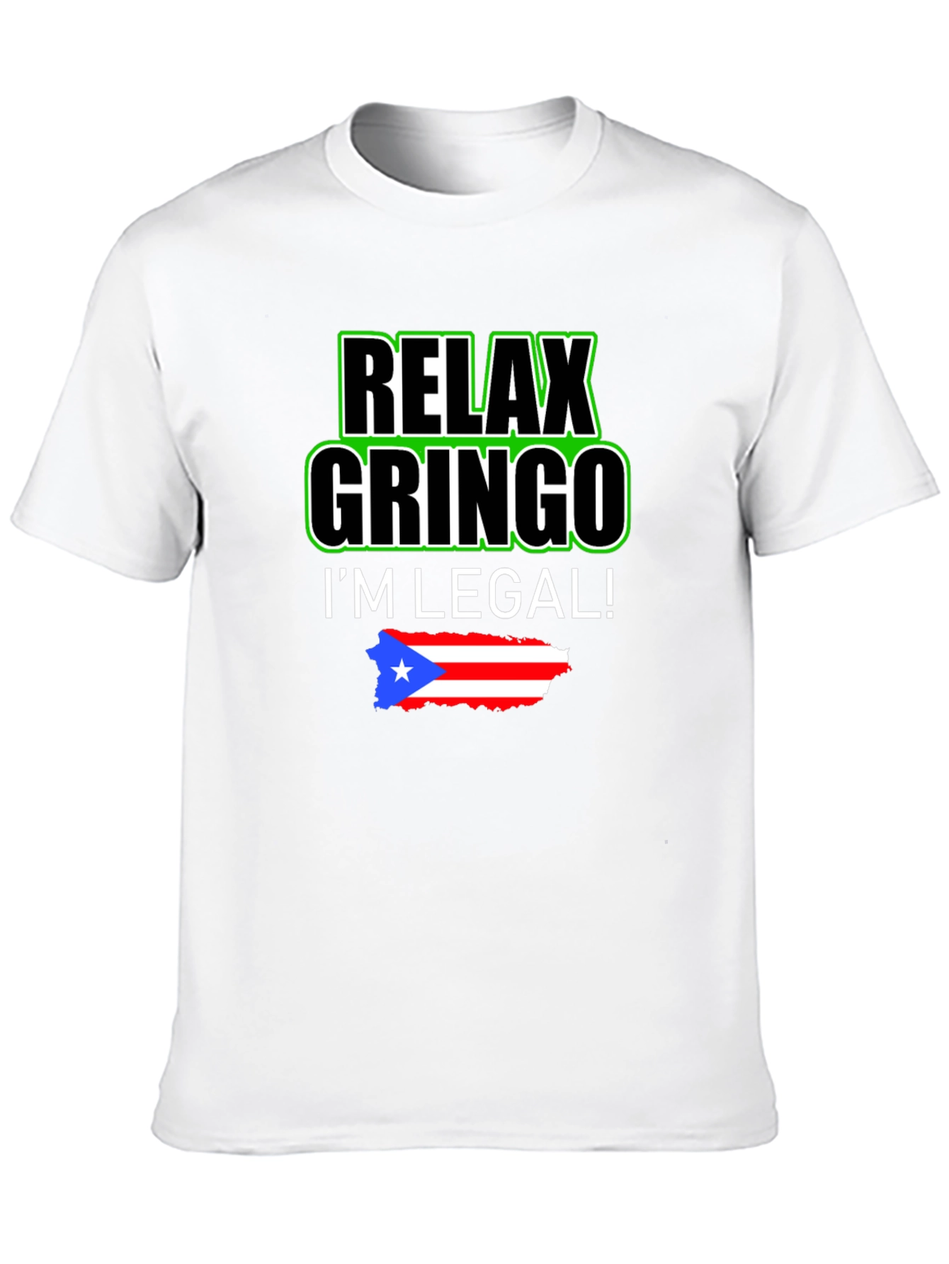 Relax Gringo Puerto Rico Pride T-Shirt