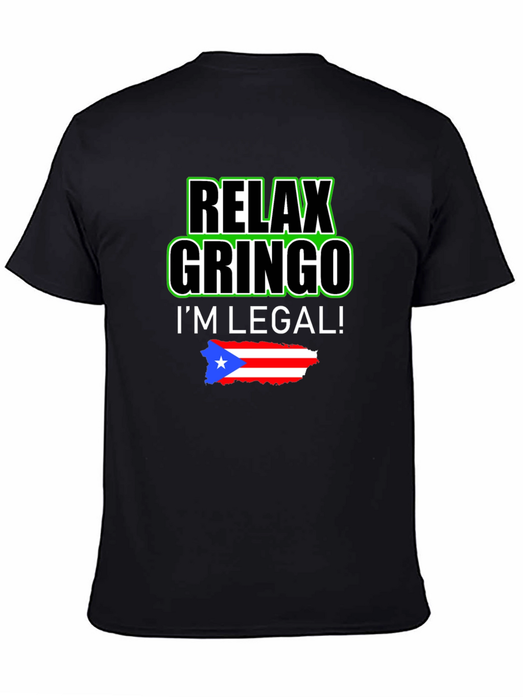 Relax Gringo Puerto Rico Pride T-Shirt