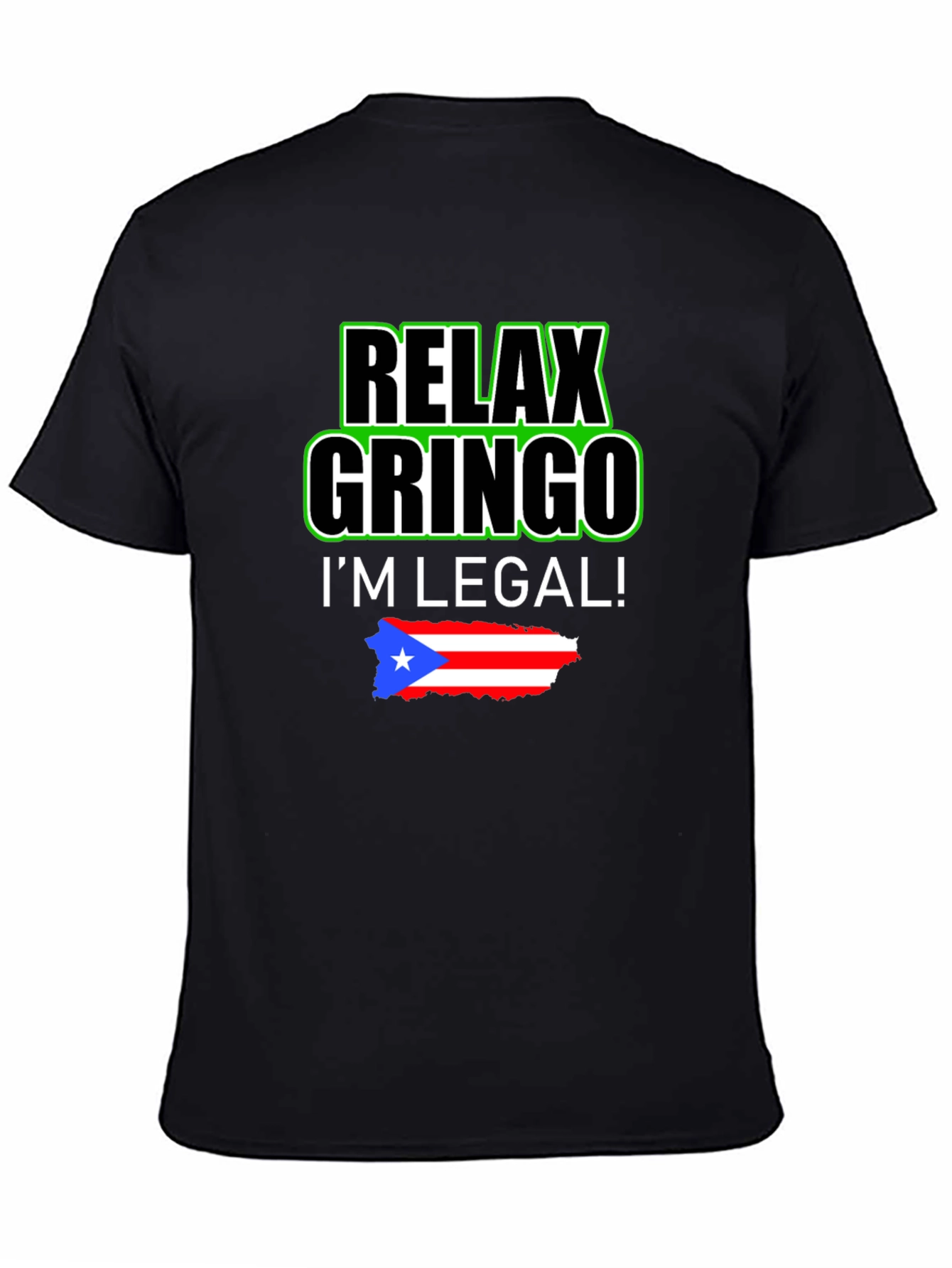 Relax Gringo Puerto Rico Pride T-Shirt