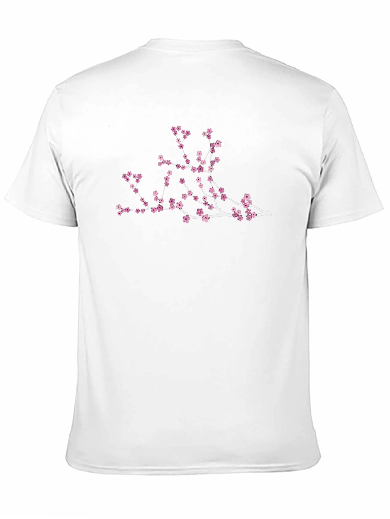 Blossom Branch Graphic T-Shirt - Black