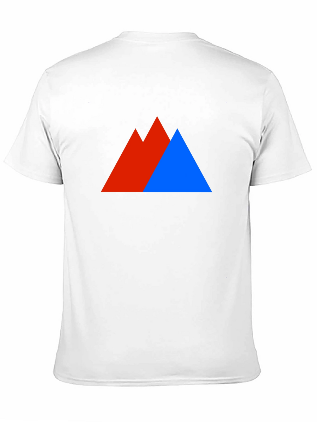 Geometric Peaks Graphic Tee - Bold Mountain Design