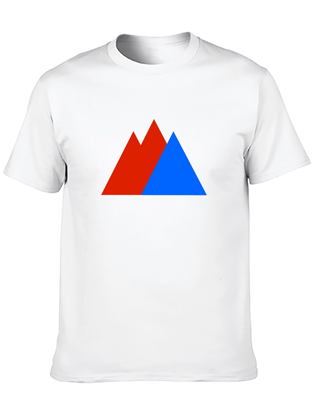 Geometric Peaks Graphic Tee - Bold Mountain Design