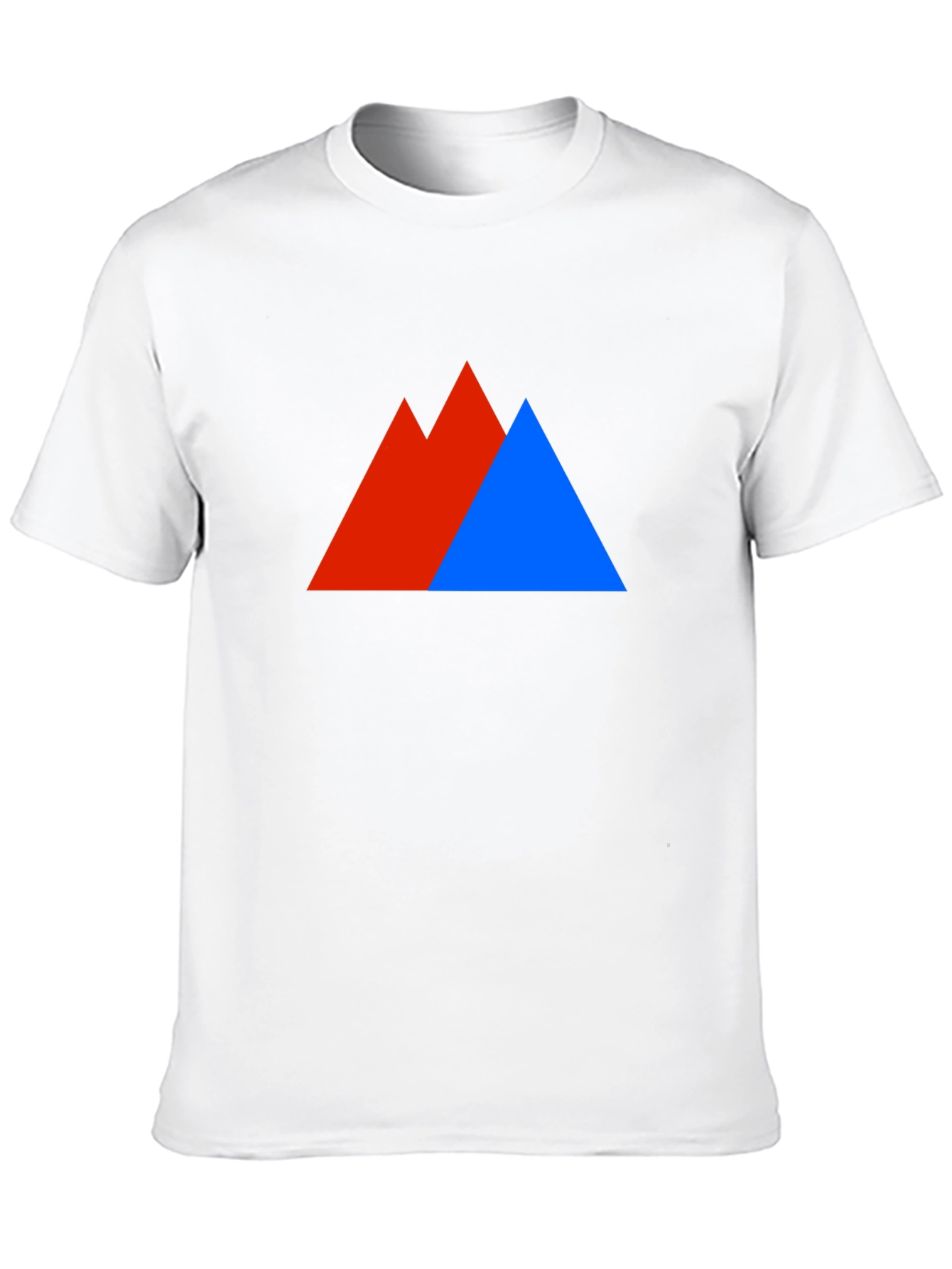 Geometric Peaks Graphic Tee - Bold Mountain Design