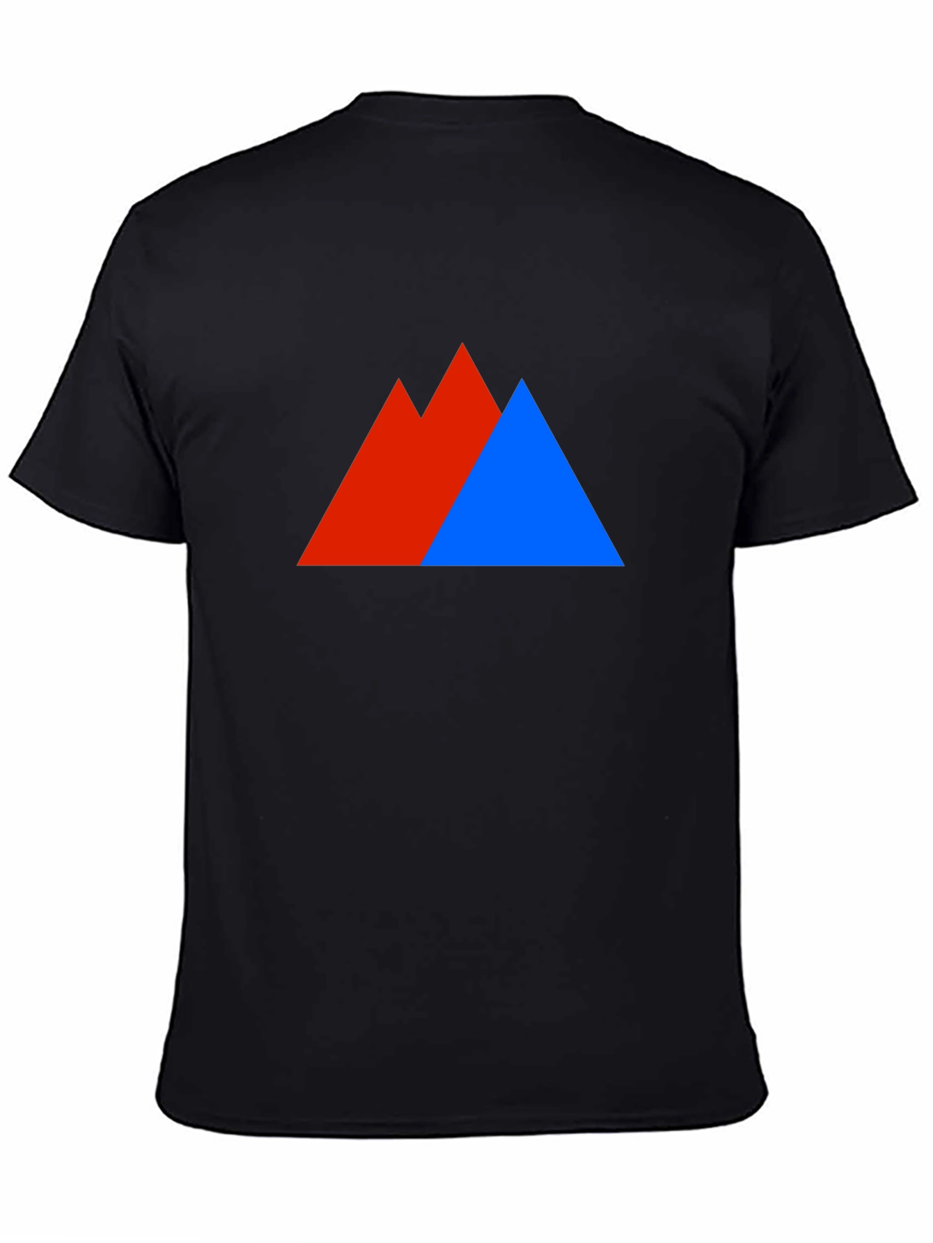 Geometric Peaks Graphic Tee - Bold Mountain Design
