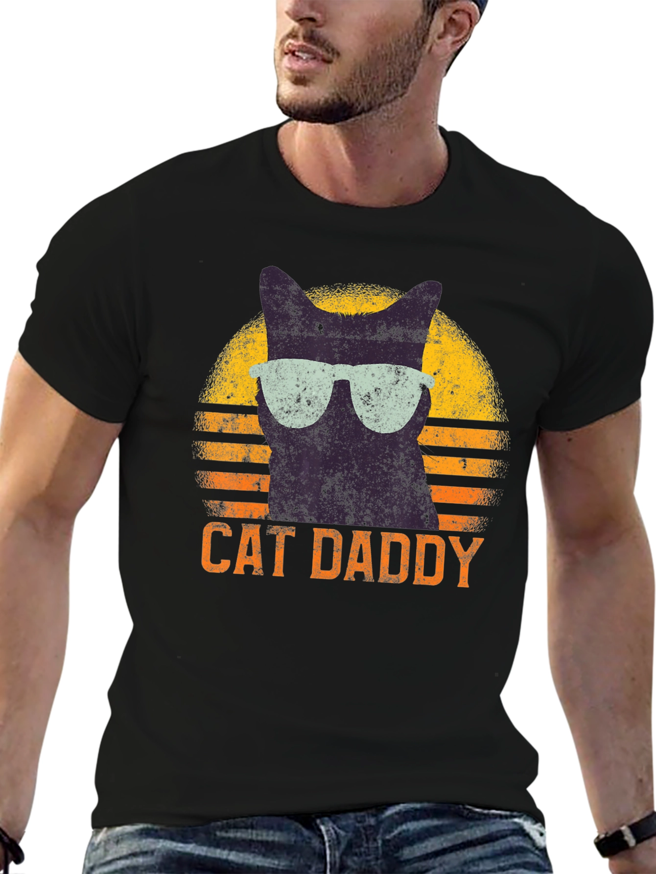 Cool Cat Daddy Graphic Tee