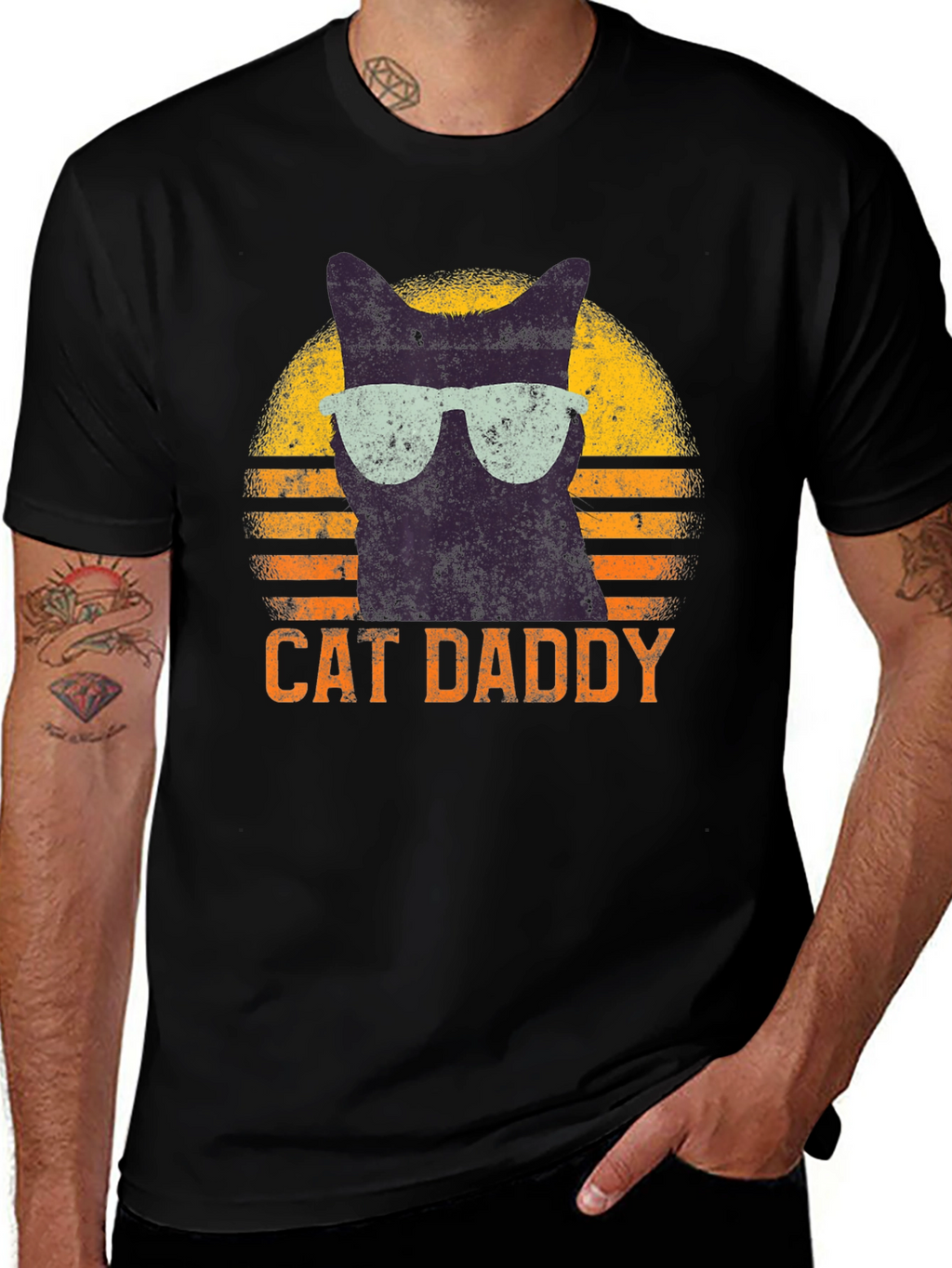 Cool Cat Daddy Graphic Tee