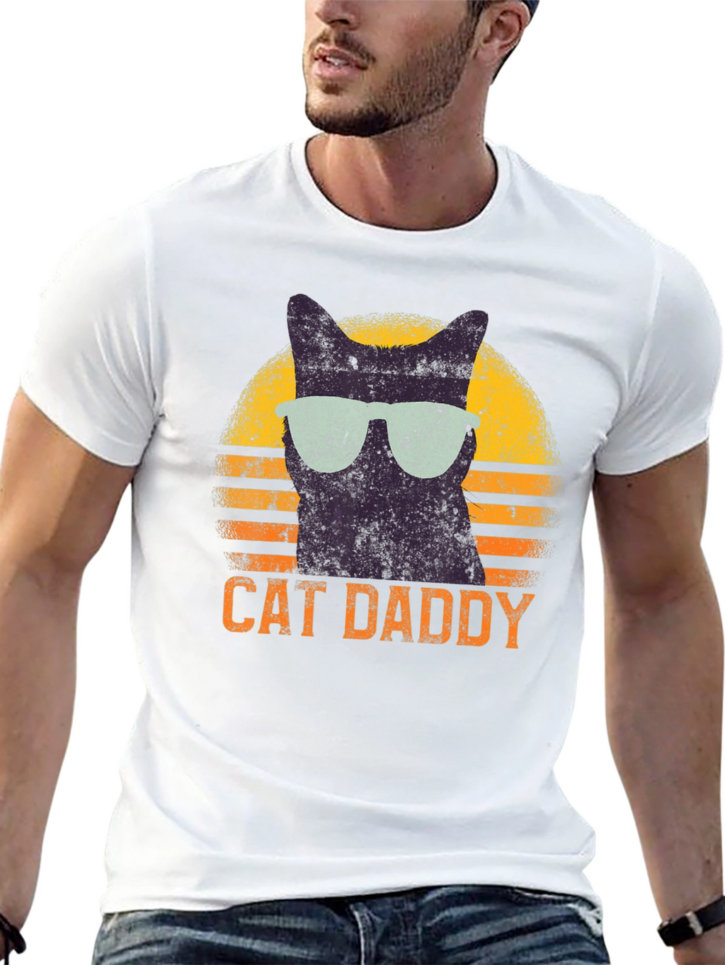 Cool Cat Daddy Graphic Tee