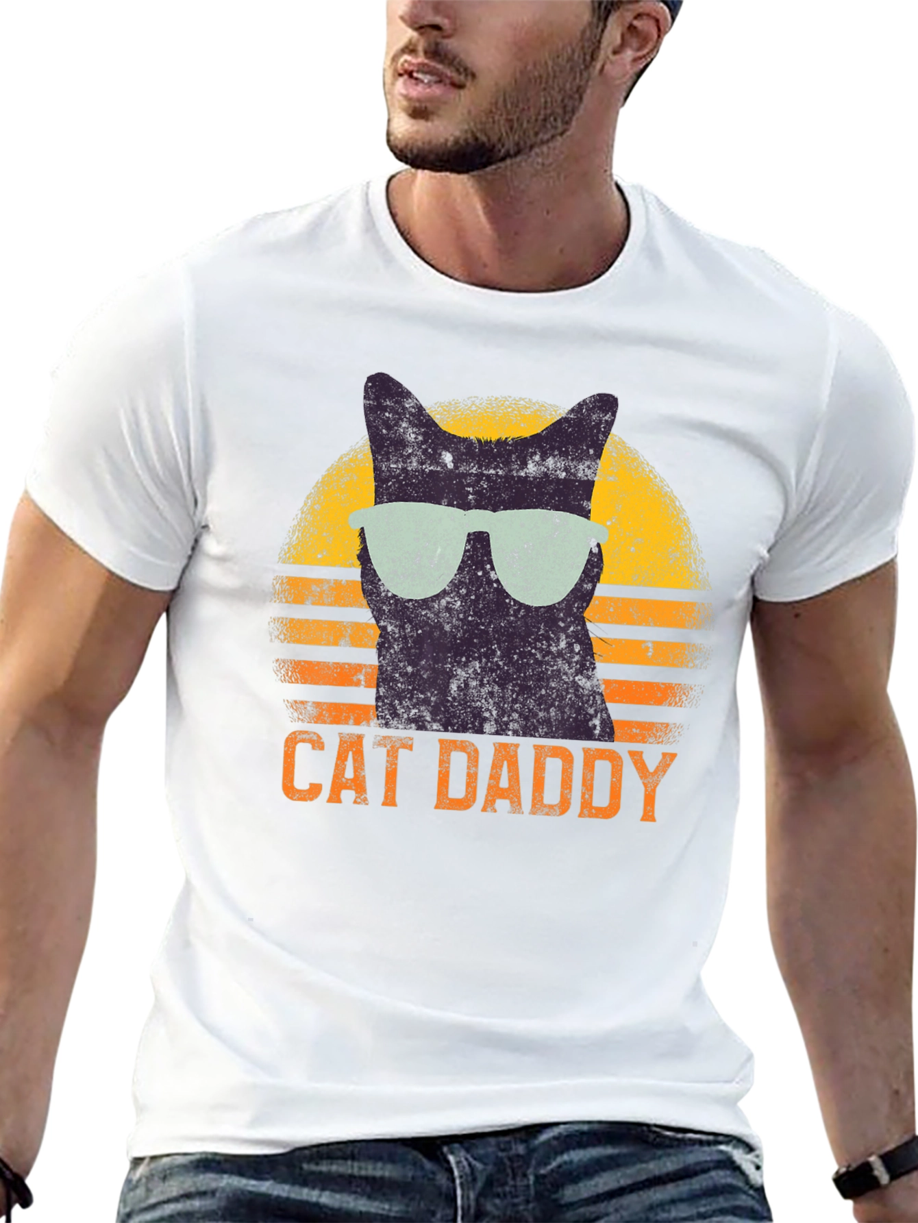 Cool Cat Daddy Graphic Tee