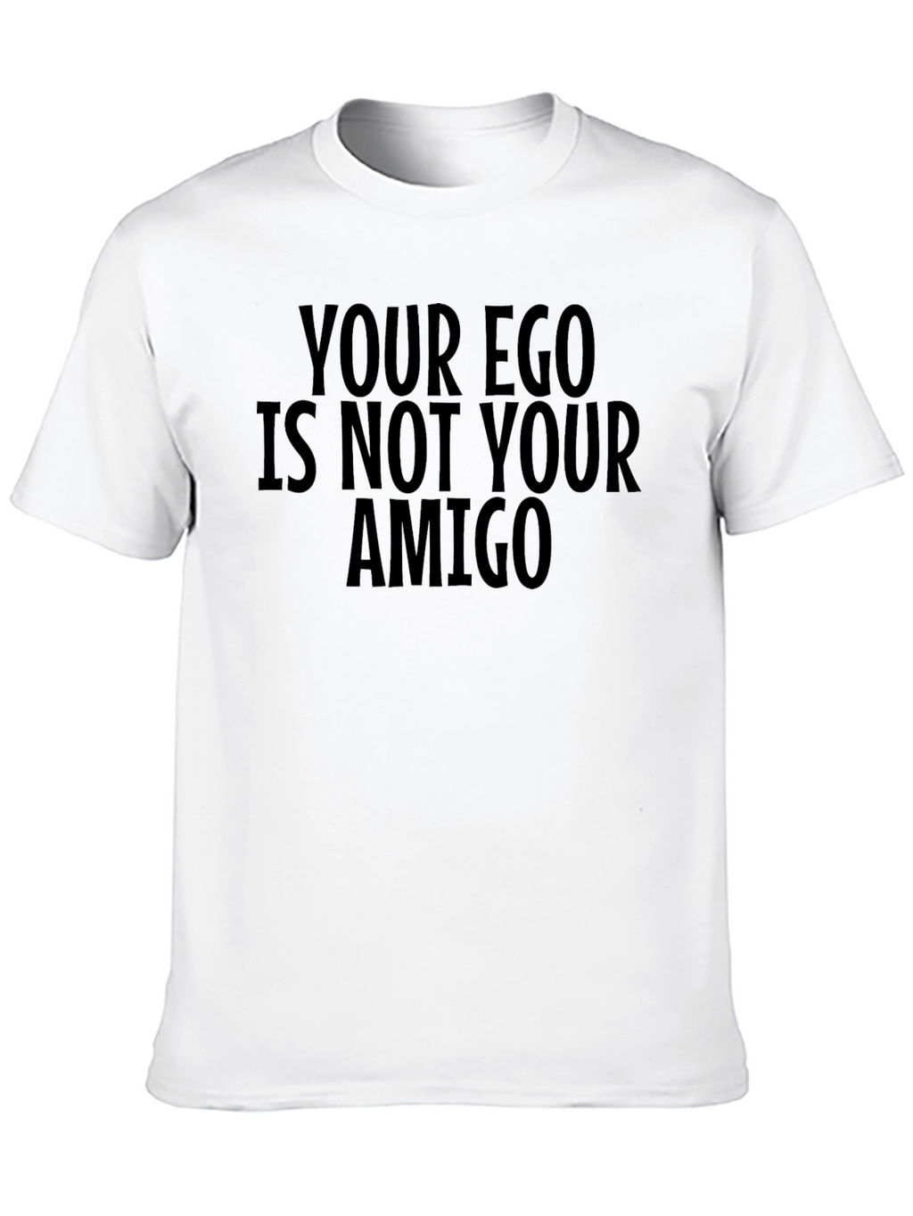 Ego Amigo Black Graphic Tee