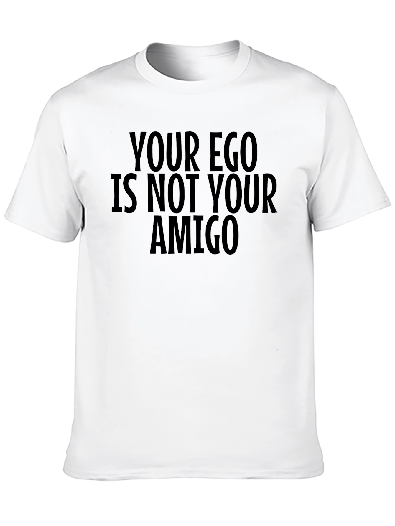 Ego Amigo Black Graphic Tee