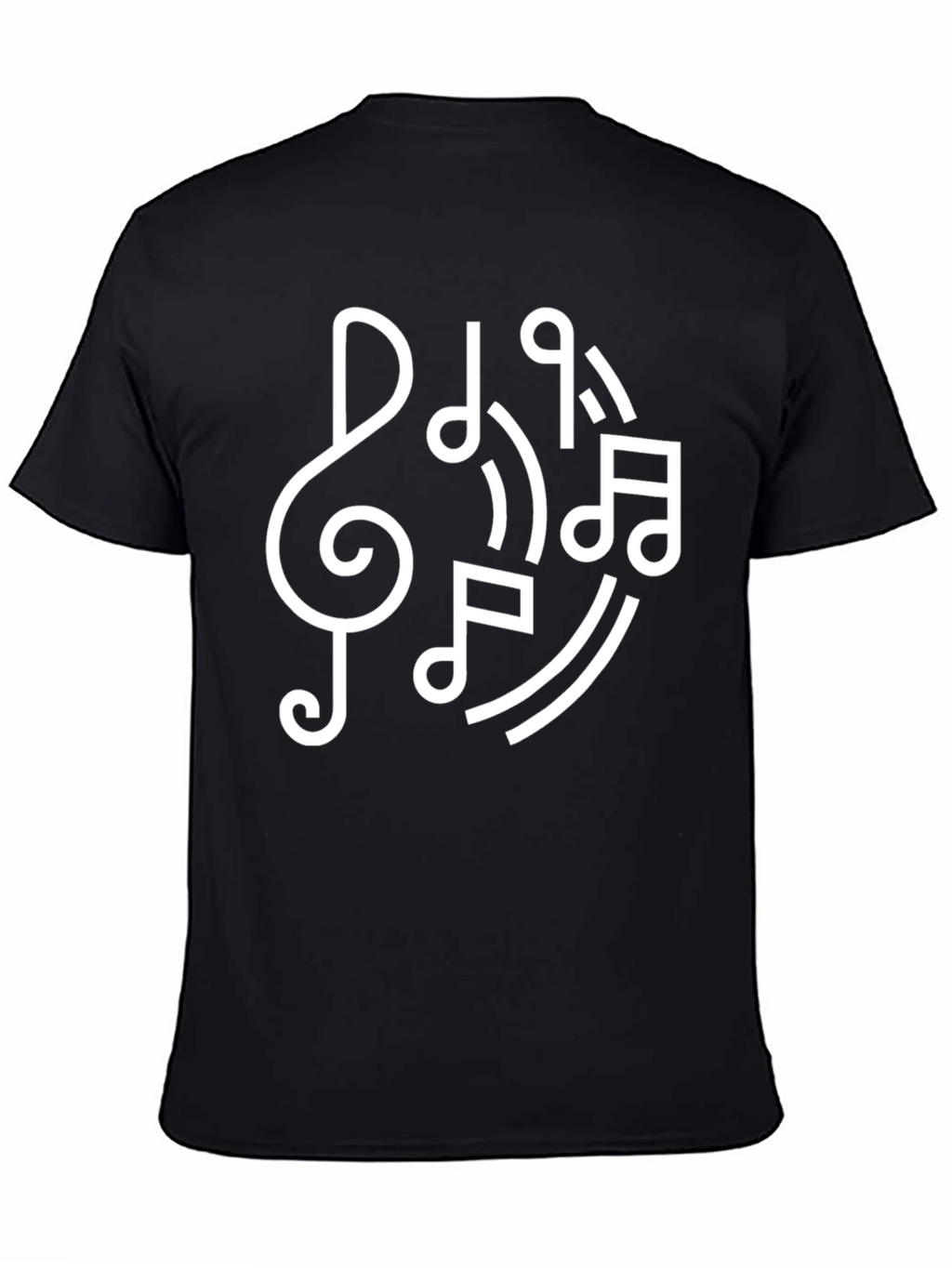 Music Notes Graphic Tee - Cool Musician T-Shirt