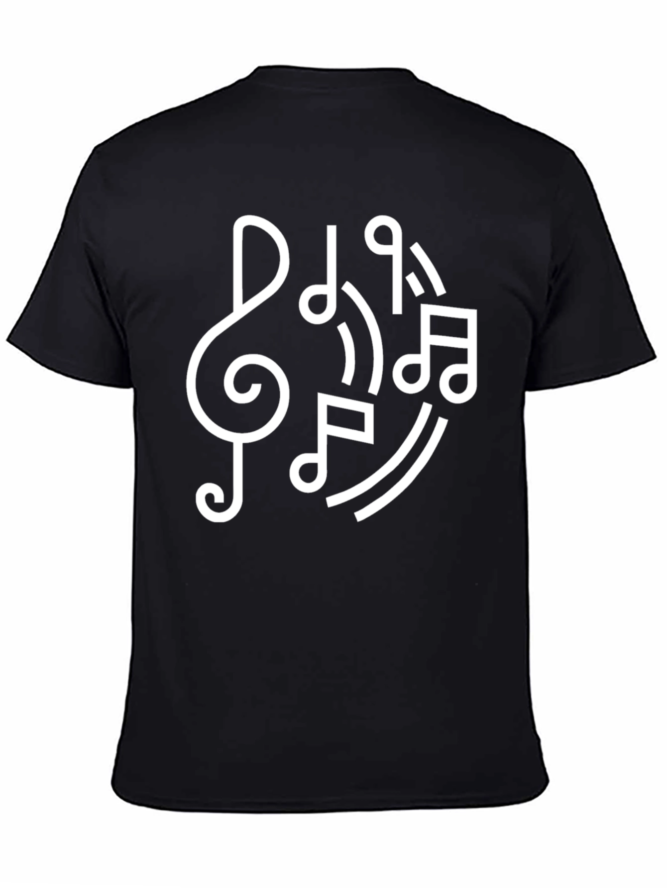 Music Notes Graphic Tee - Cool Musician T-Shirt