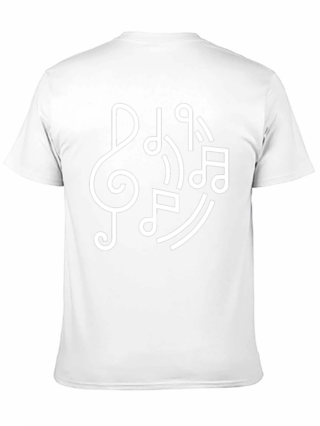 Music Notes Graphic Tee - Cool Musician T-Shirt