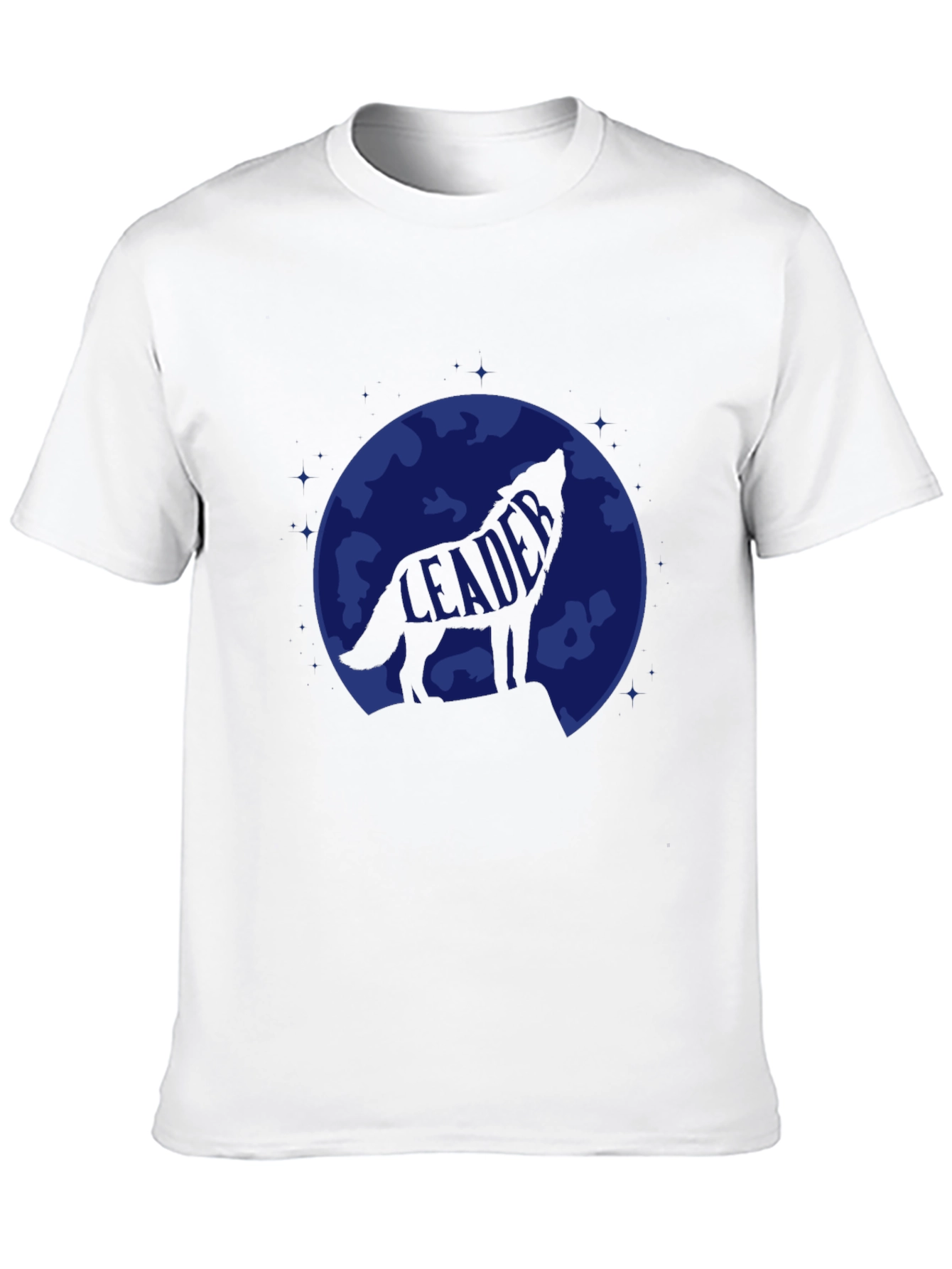 Leader Wolf T-Shirt - Howling at the Moon Tee