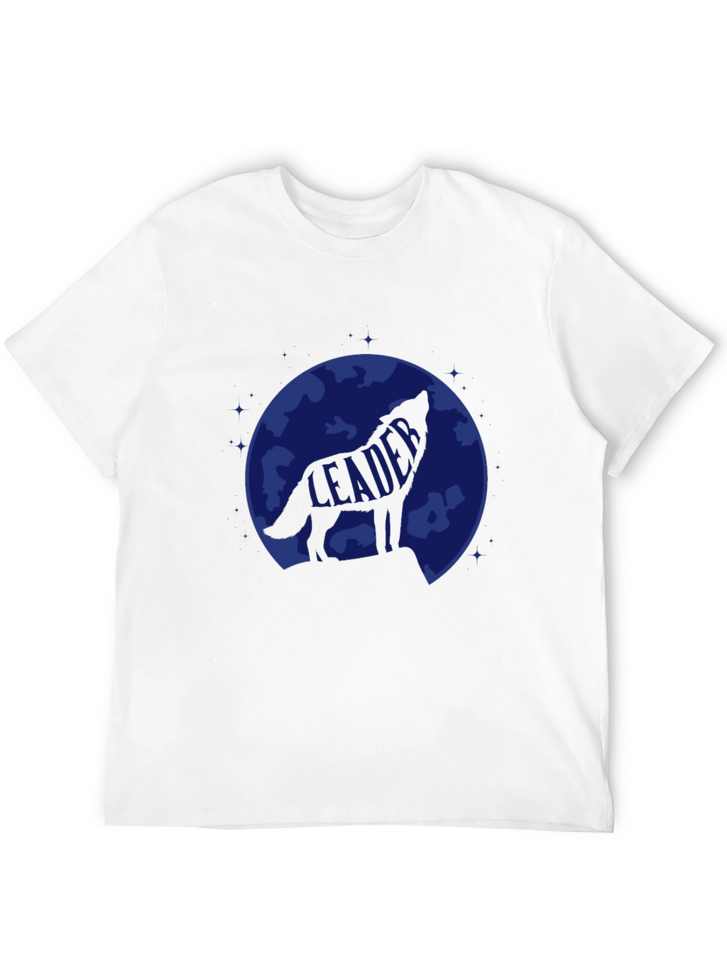 Leader Wolf T-Shirt - Howling at the Moon Tee