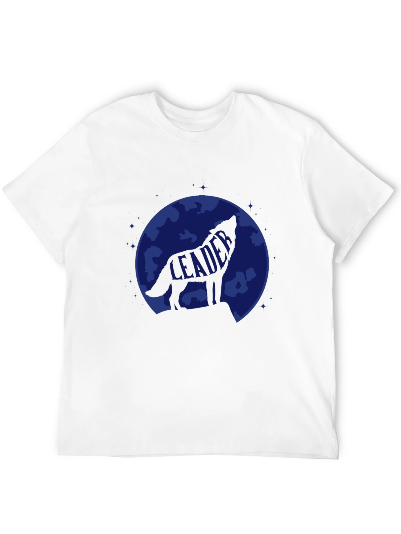 Leader Wolf T-Shirt - Howling at the Moon Tee