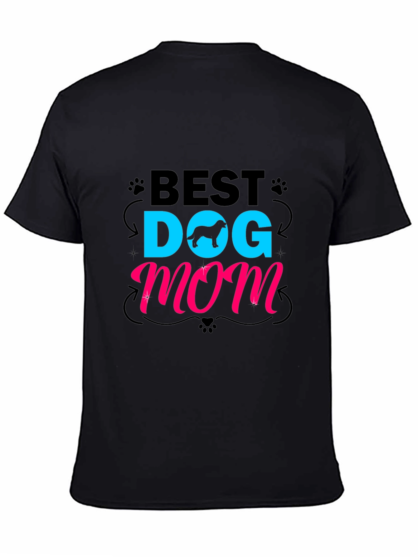 Best Dog Mom Graphic Tee - Cute Pet Lover Shirt