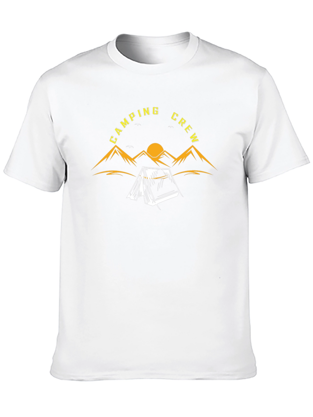 Camping Crew Graphic Tee - Adventure Awaits!