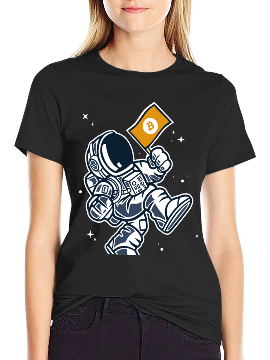 Bitcoin Astronaut Graphic Tee