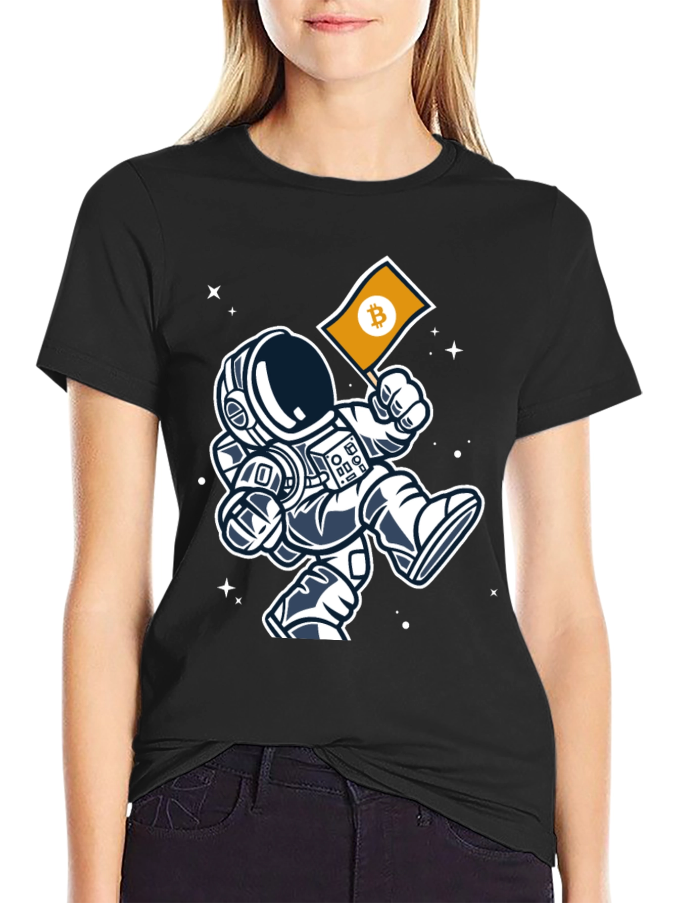 Bitcoin Astronaut Graphic Tee