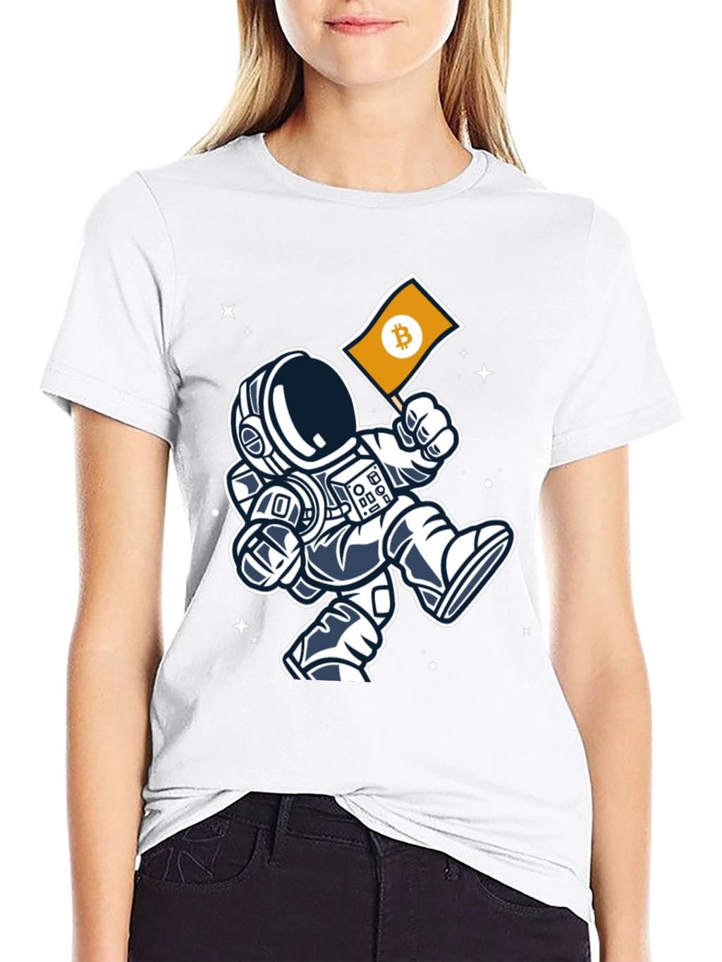 Bitcoin Astronaut Graphic Tee