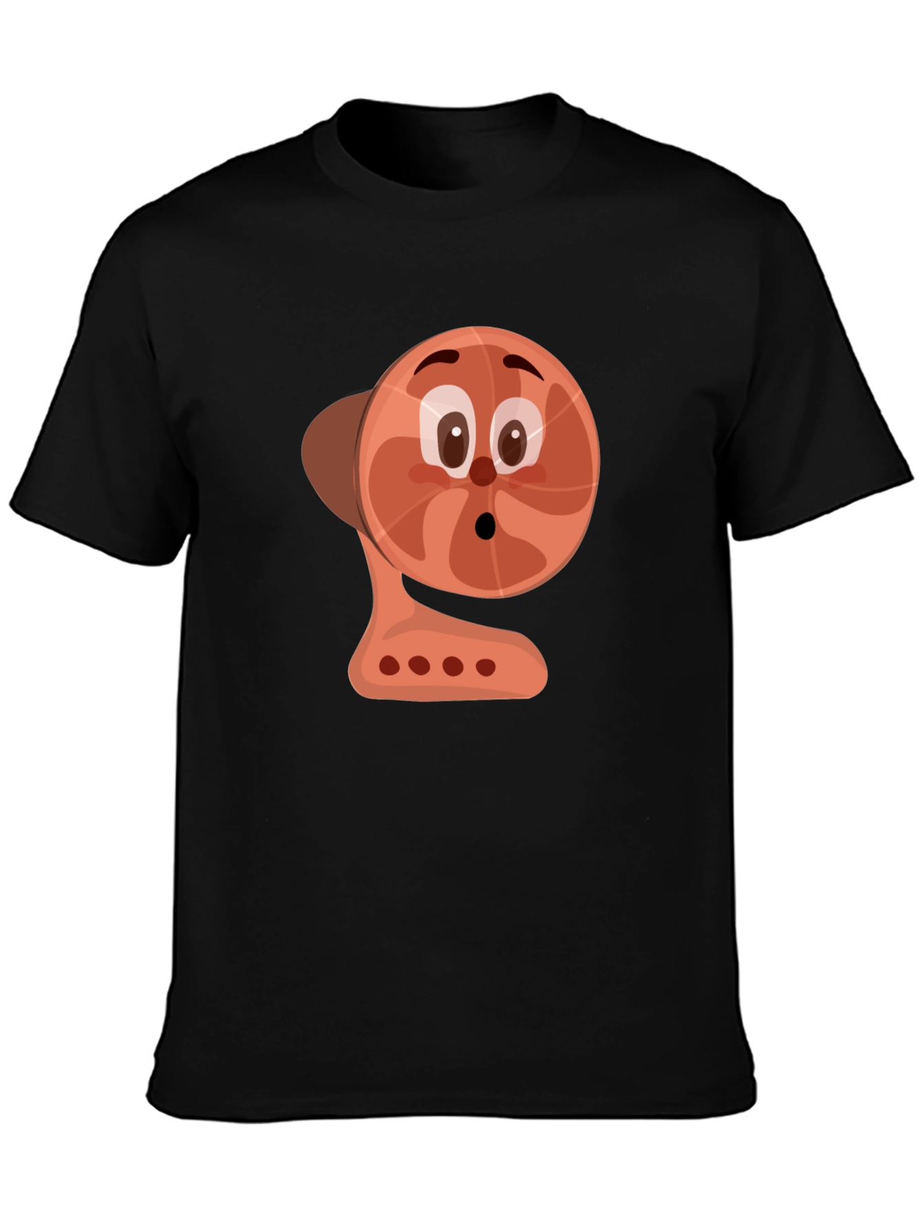 Cartoon Fan Graphic Tee