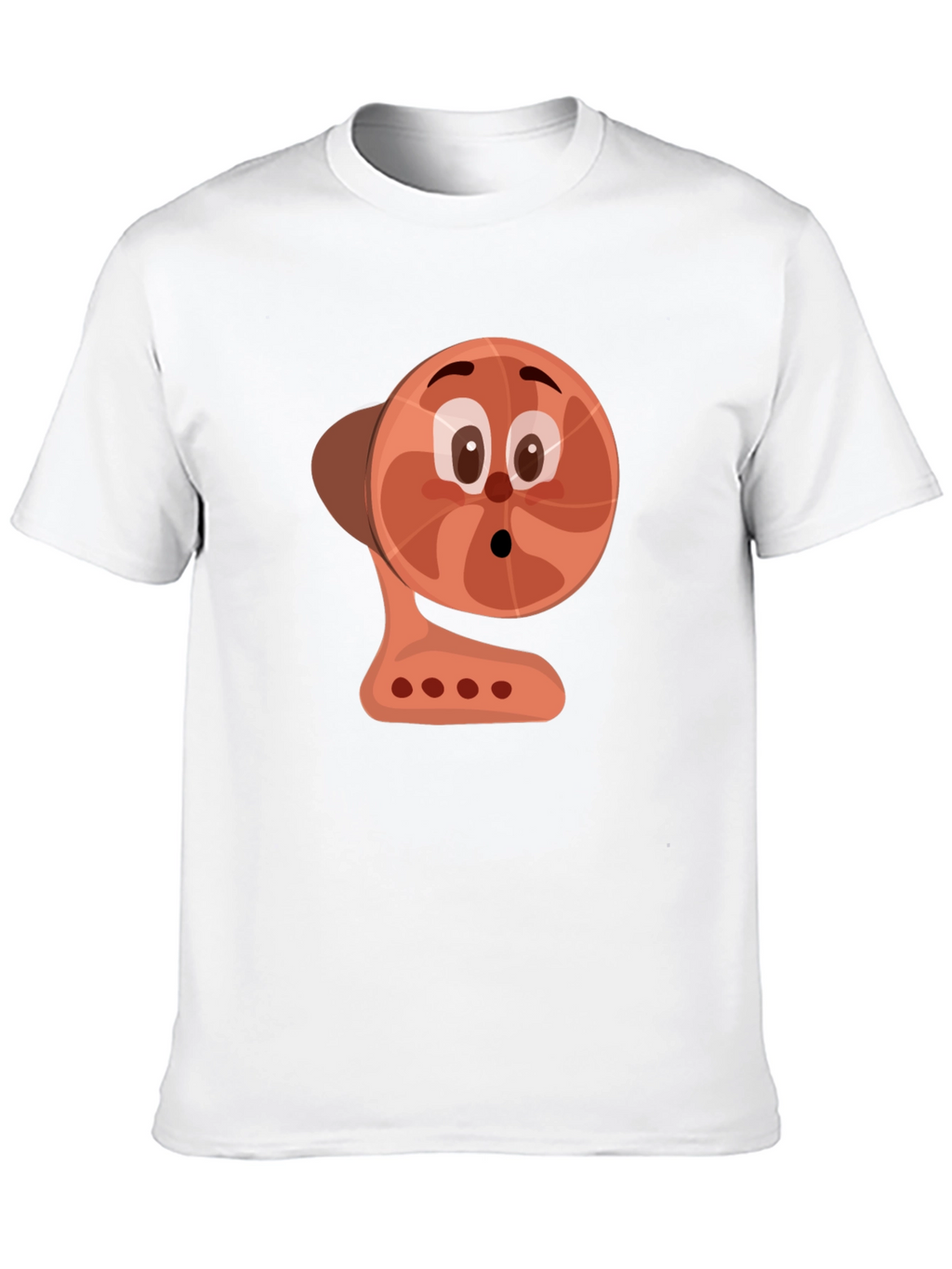 Cartoon Fan Graphic Tee