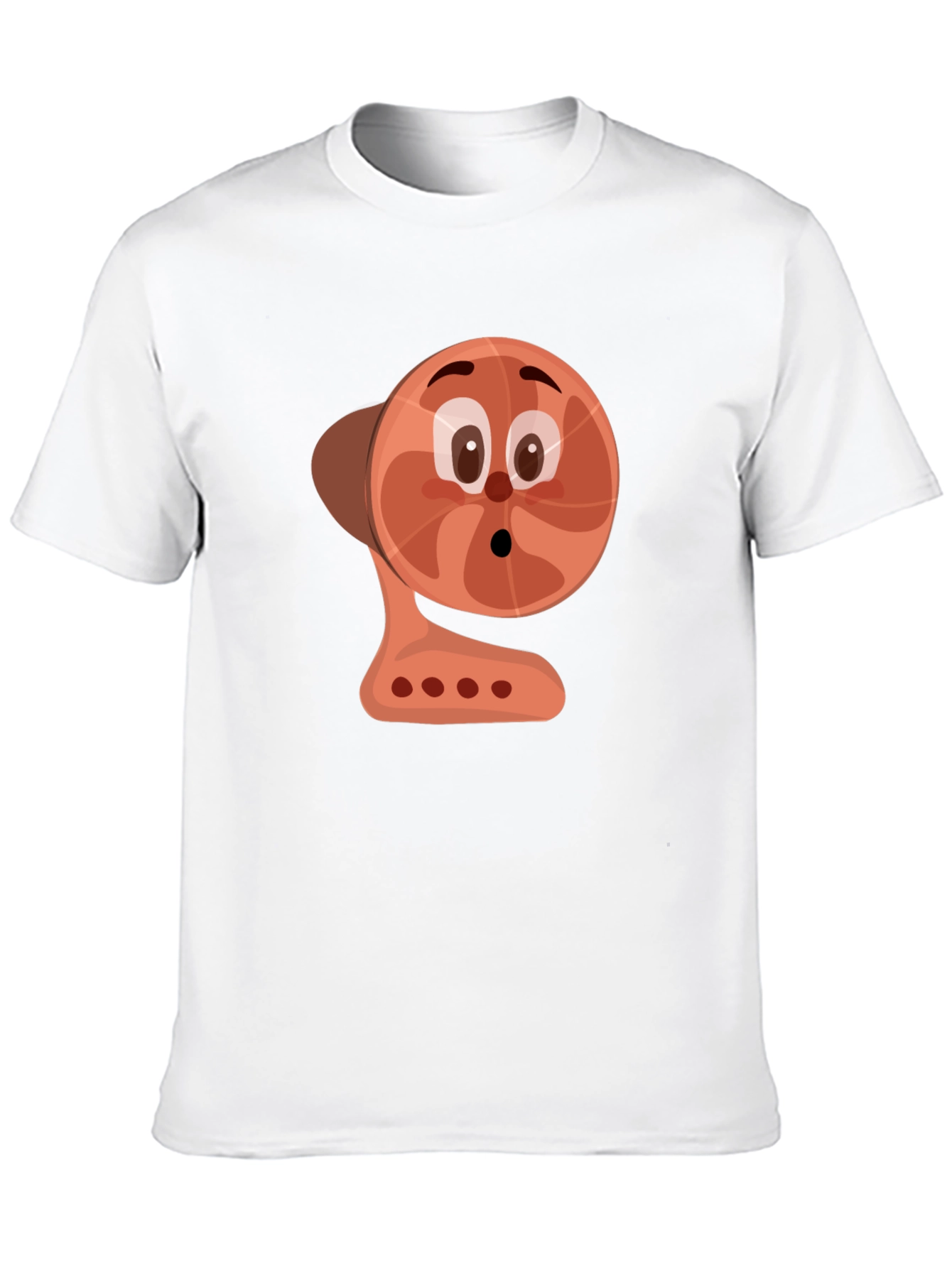 Cartoon Fan Graphic Tee
