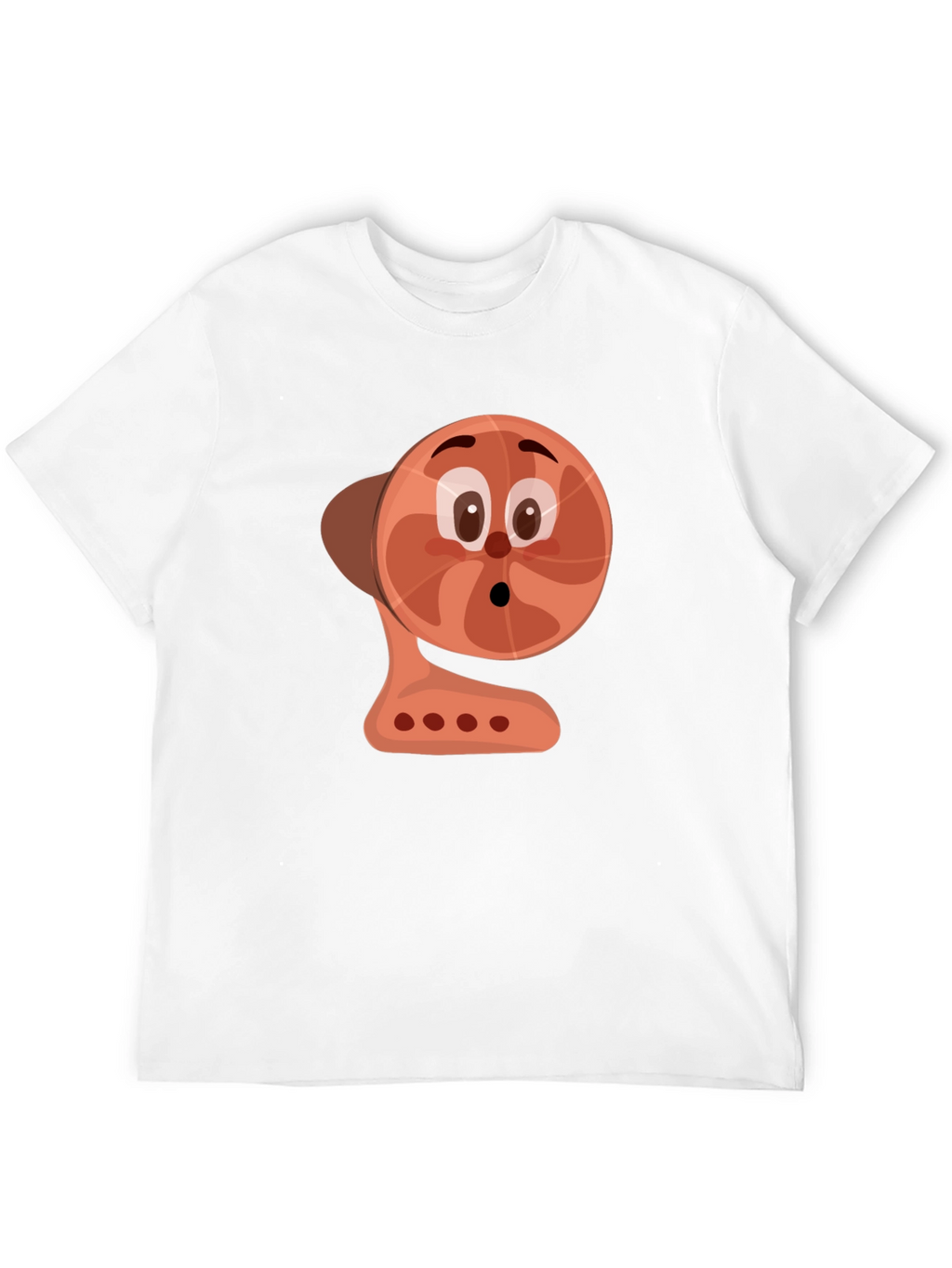 Cartoon Fan Graphic Tee