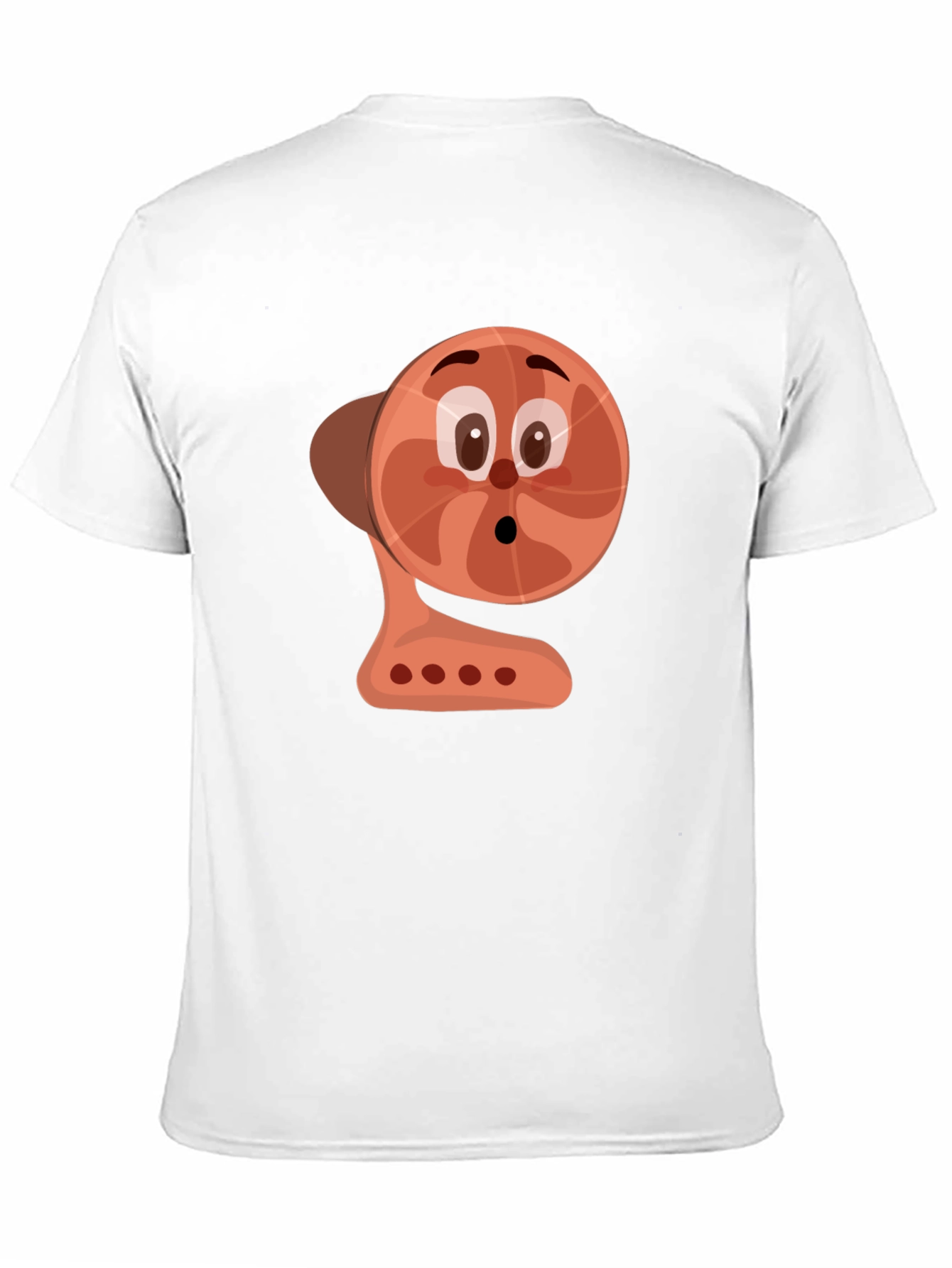 Cartoon Fan Graphic Tee
