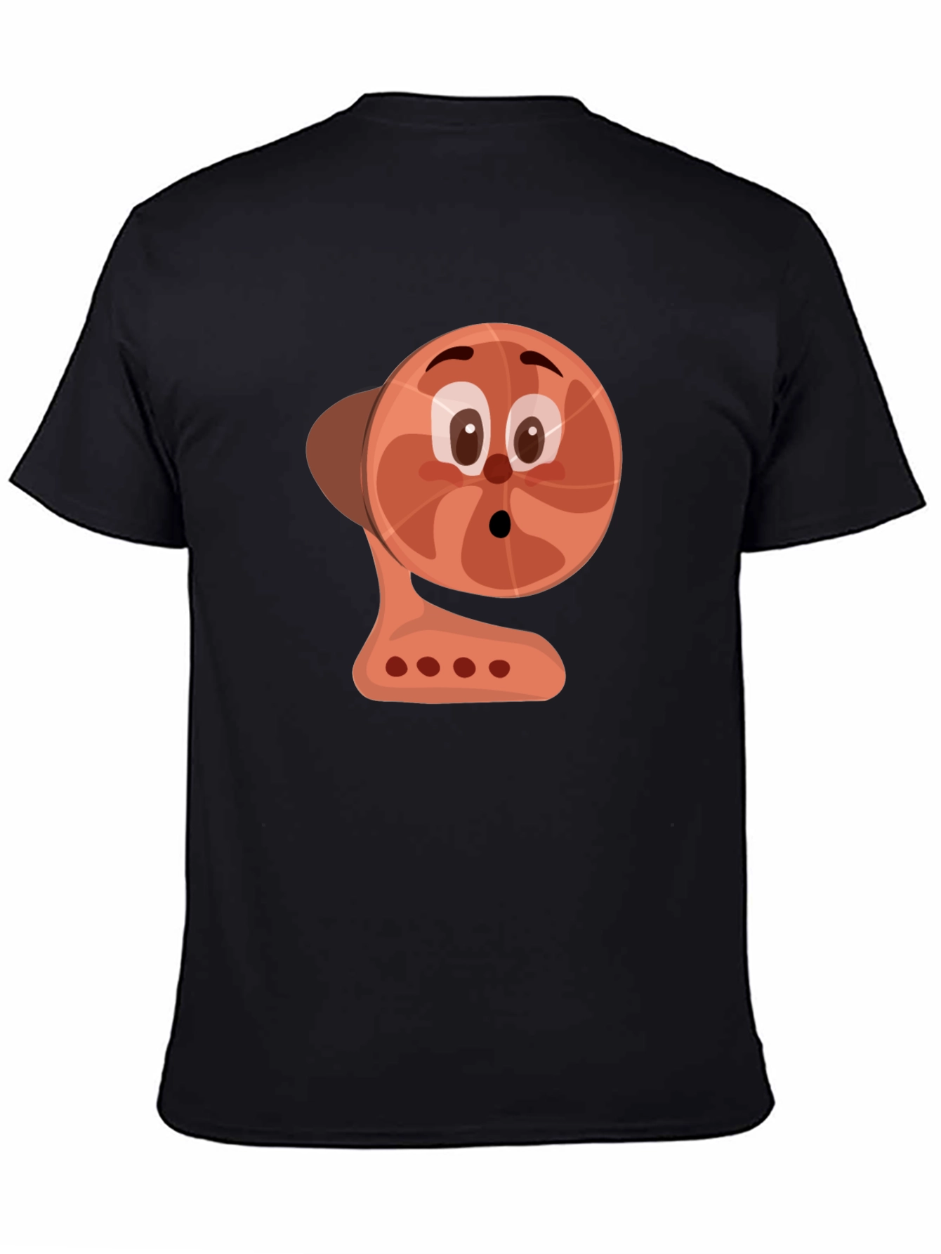 Cartoon Fan Graphic Tee