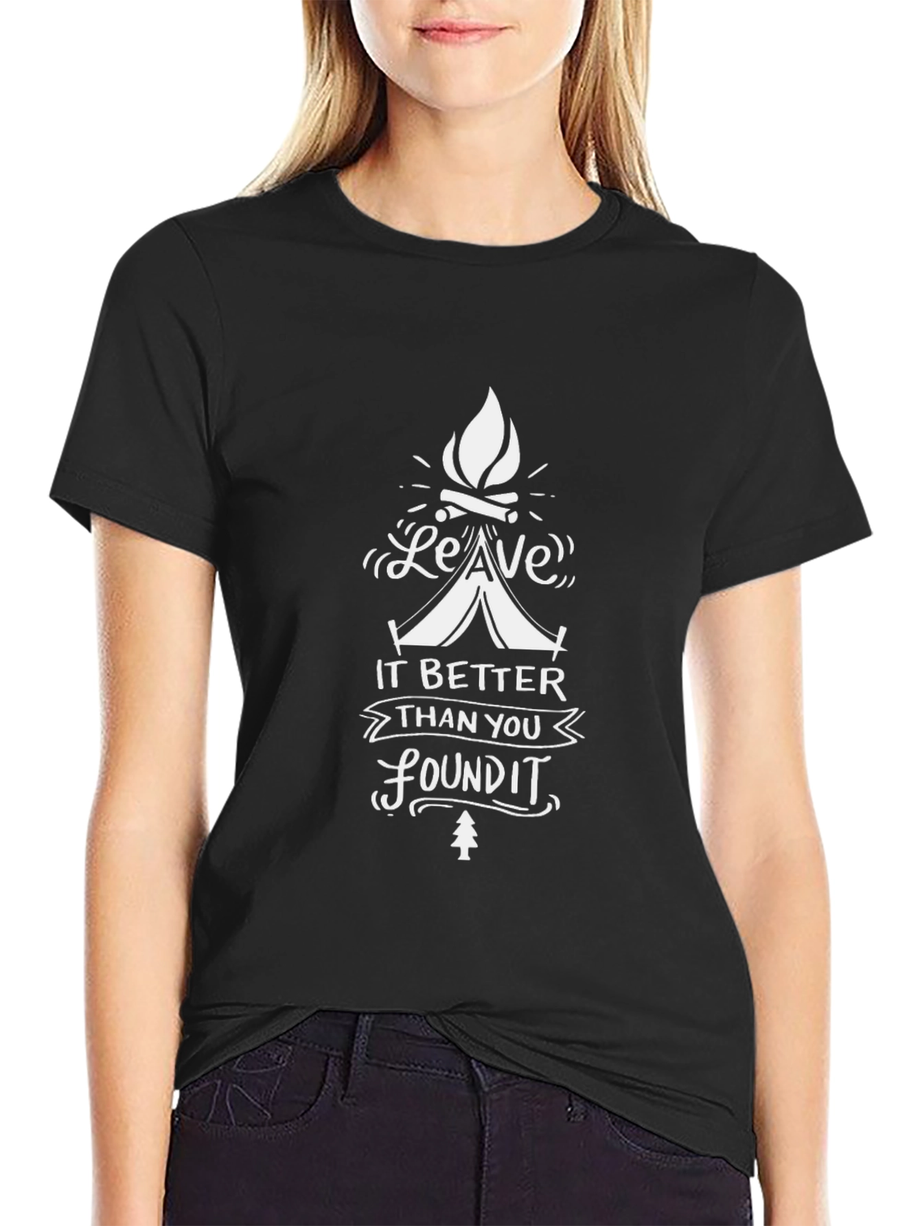 Leave it Better Camping Graphic T-Shirt