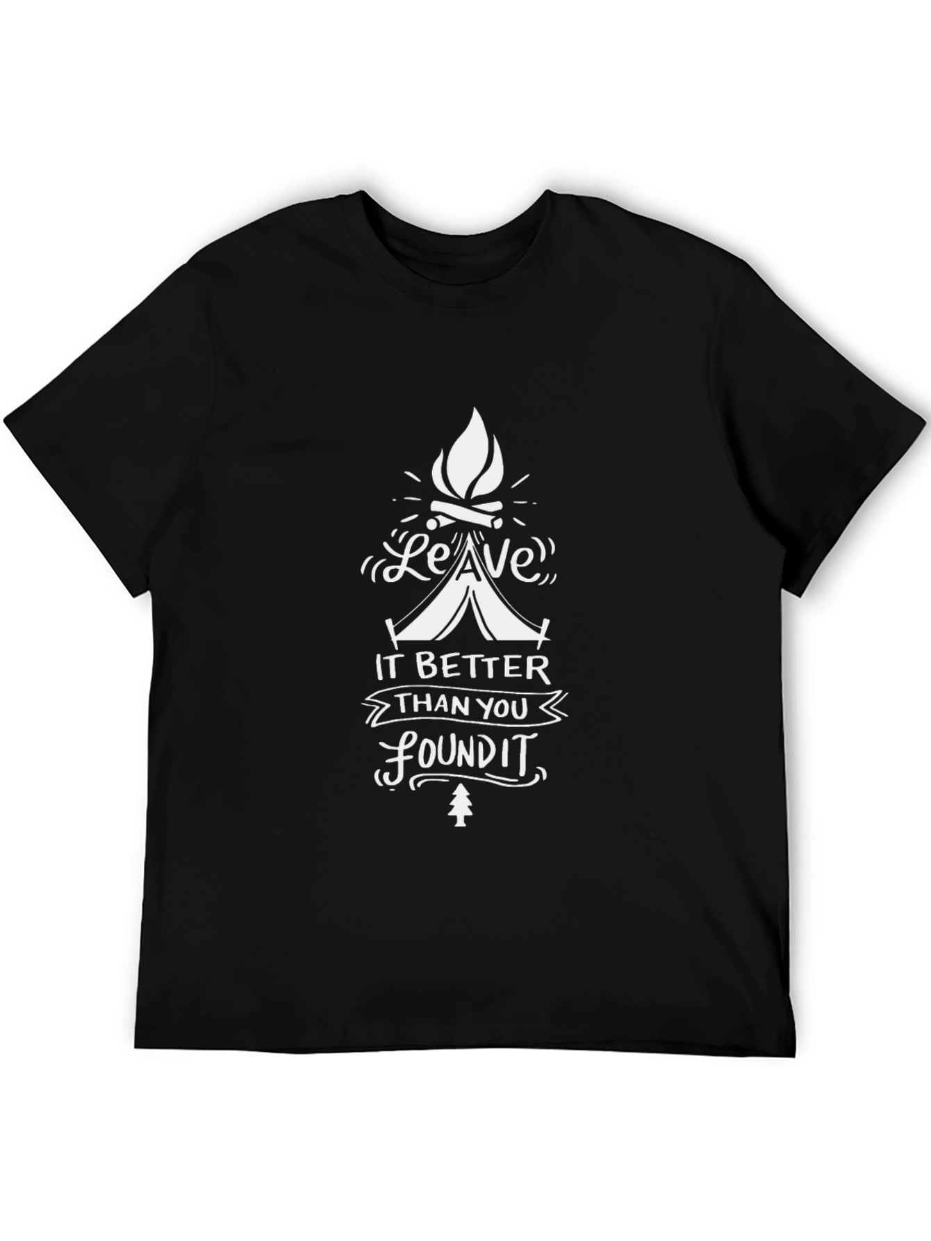 Leave it Better Camping Graphic T-Shirt