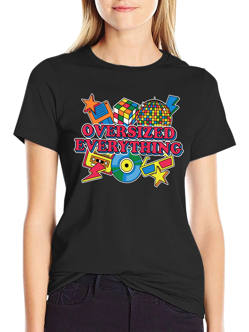 Retro Oversized Everything Graphic Tee