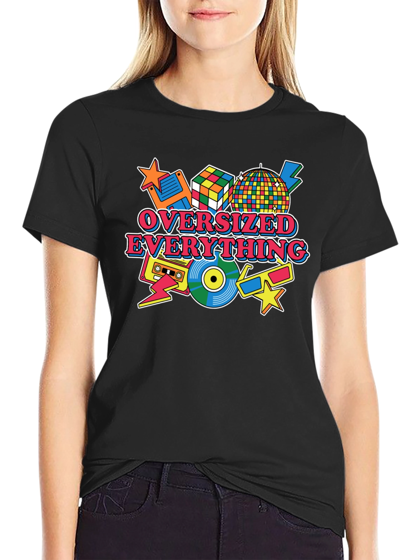 Retro Oversized Everything Graphic Tee